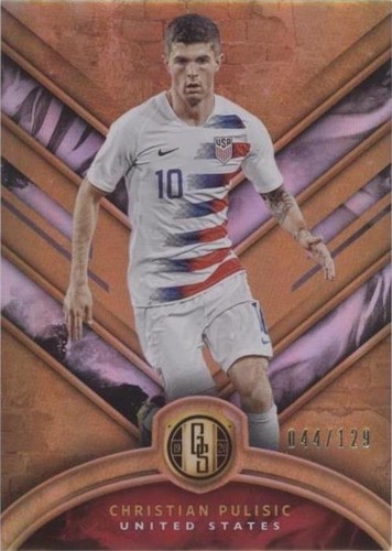 2024-25 Obsidian Christian Pulisic Orbital ELECTRIC ETCH BLUE