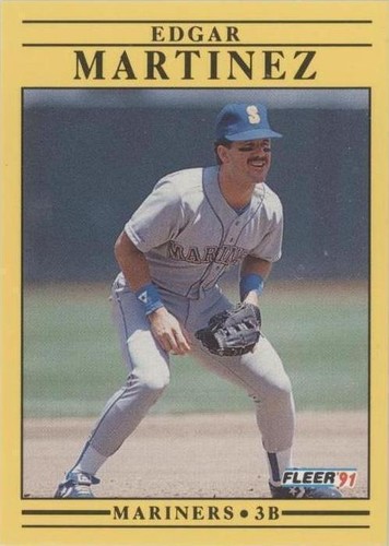 1991 Fleer - Edgar Martinez #457
