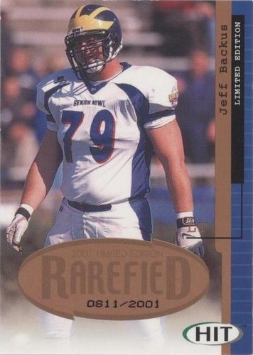 2001 SAGE Hit Jeff Backus #R3