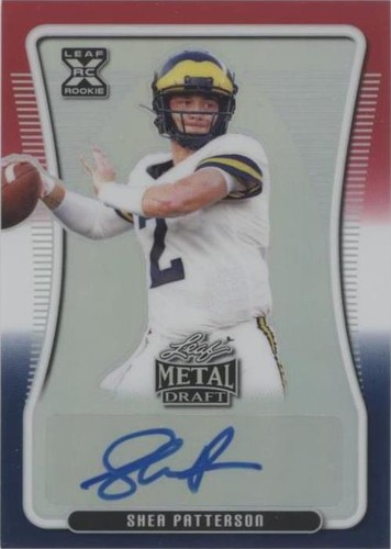 2020 Leaf Metal Draft Shea Patterson #BA-SP1