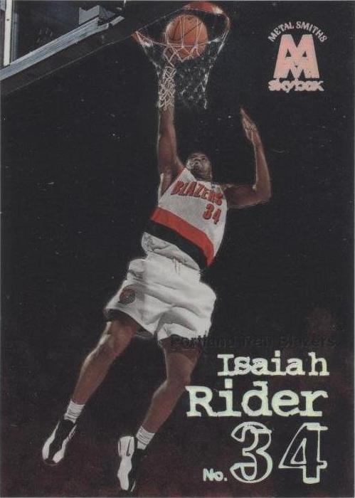 1998-99 Skybox Molten Metal - Isaiah Rider #87