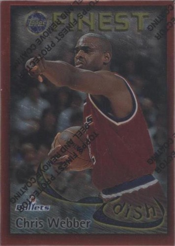 1995-96 Topps Finest - Juwan Howard/Chris Webber #DS29