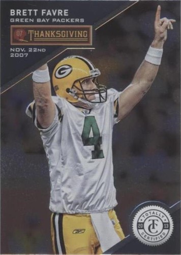 2013 Panini Totally Certified Brett Favre #66