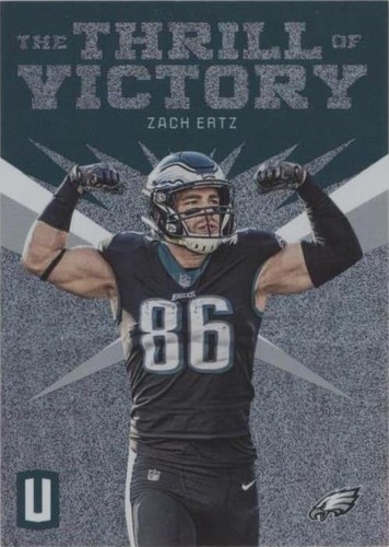 2019 Panini Unparalleled Zach Ertz #TV-ZER