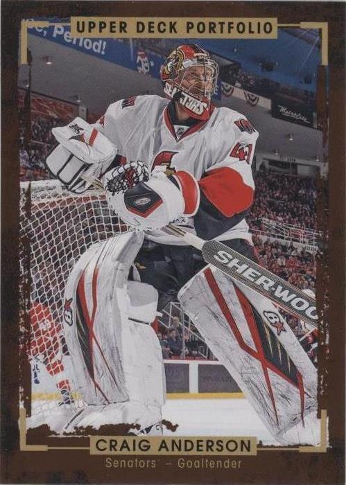 2015-16 Upper Deck Portfolio - Craig Anderson #151