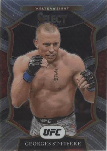 2021 Panini Select UFC - Georges St-Pierre #14