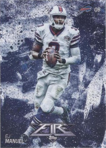 2014 Topps Fire EJ Manuel #17