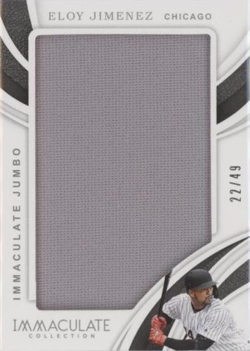 2019 Panini Immaculate Collection - Eloy Jimenez #IJ-EJ