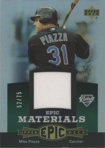 2006 Upper Deck Epic - Mike Piazza #EM-MP1