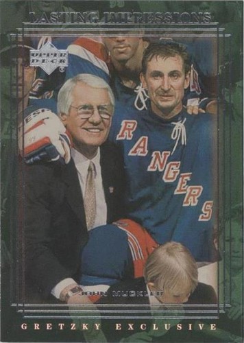 1999-00 Upper Deck Gretzky Exclusive - John Muckler Wayne Gretzky #90