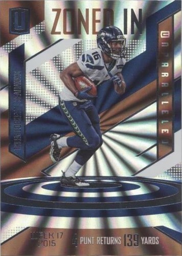 2016 Panini Unparalleled Tyler Lockett #ZI-25