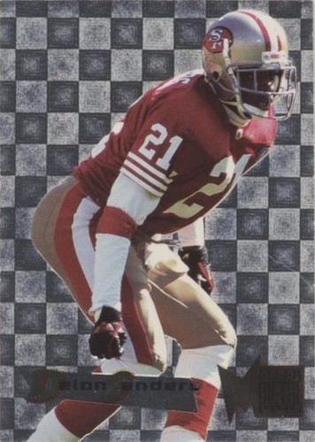 1995 Fleer Metal Deion Sanders #38