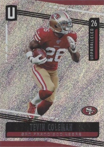 2019 Panini Unparalleled Tevin Coleman #159