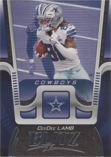 2021 Panini Playbook CeeDee Lamb #BTZ-CDL