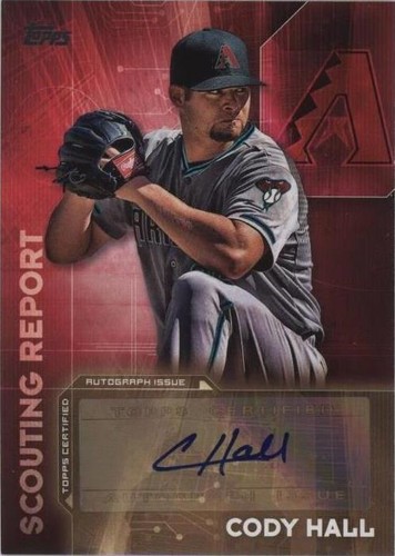 2016 Topps - Cody Hall #SRA-CH