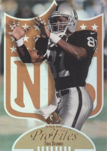 1997 SP Authentic Tim Brown #P-33