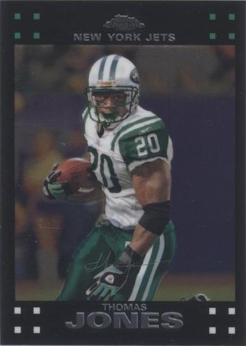 2007 Topps Chrome Thomas Jones #TC12