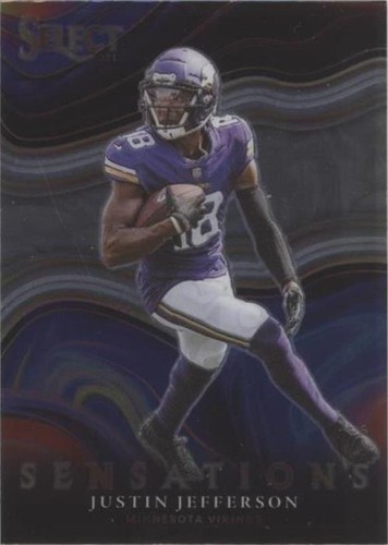2021 Panini Select Justin Jefferson #SEN-9