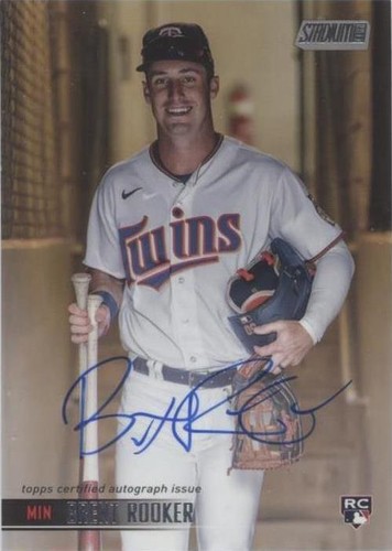 2025 Topps series 2 Red 35th Ann. Brent Rooker autograph 5/5