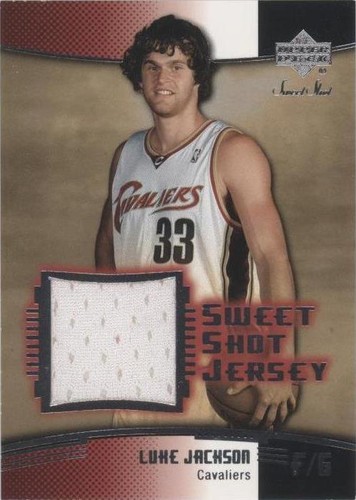 2004-05 Upper Deck Sweet Shot - Luke Jackson #SSJ-LU