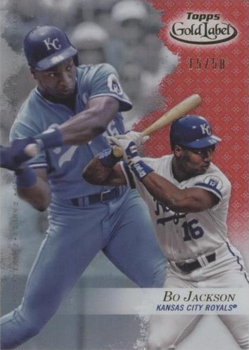 2017 Topps Gold Label - Bo Jackson #84
