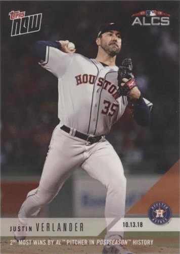 2018 Topps Now - Justin Verlander #881