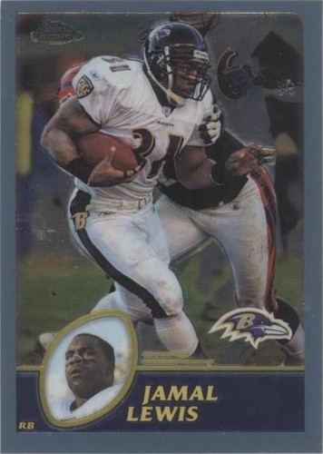 2003 Topps Chrome Jamal Lewis #96