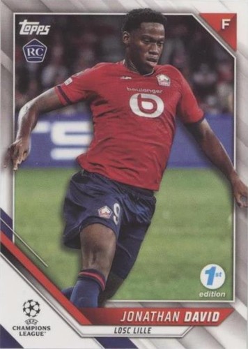 2021-22 Topps UCL Collection 1st Edition Jonathan David #176