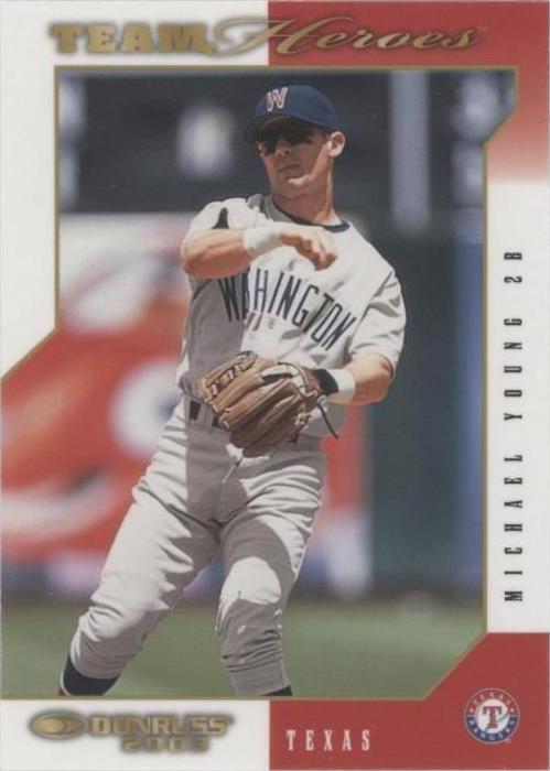 Donruss Team Heroes 2003 - Michael Young #525