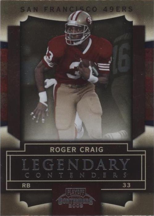Playoff Contenders 2009 Roger Craig #73