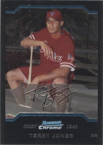 2004 Bowman Chrome - Terry Jones #271