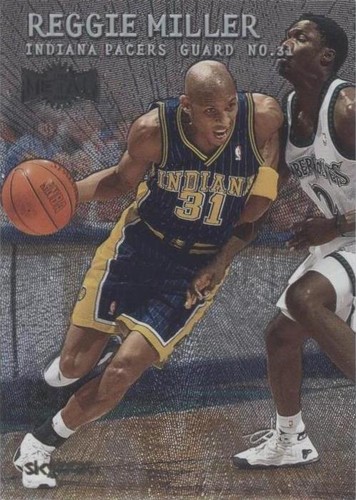 1999-00 Skybox Metal - Reggie Miller #148