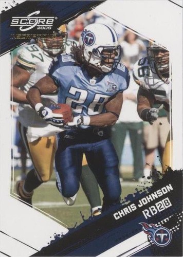 2009 Score Inscriptions Chris Johnson #283