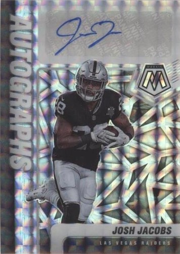 2021 Panini Mosaic Josh Jacobs #A-JJ