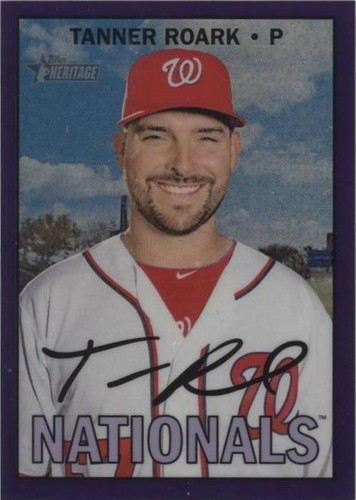 2016 Topps Heritage High Number - Tanner Roark #THC-649