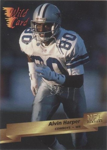 1993 Wild Card Alvin Harper #84