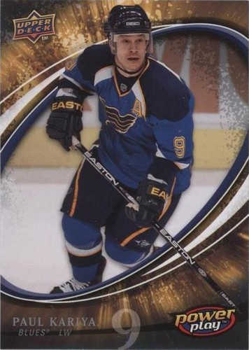 2008-09 Upper Deck Power Play - Paul Kariya #254