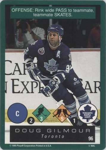 1995-96 Playoff One on One Challenge - Doug Gilmour #96