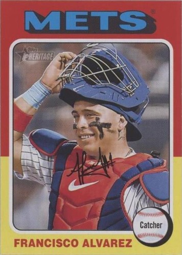 2024 Topps Heritage - Francisco Alvarez #411