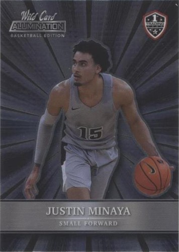 2021-22 Wild Card Alumination - Justin Minaya #ABC-46