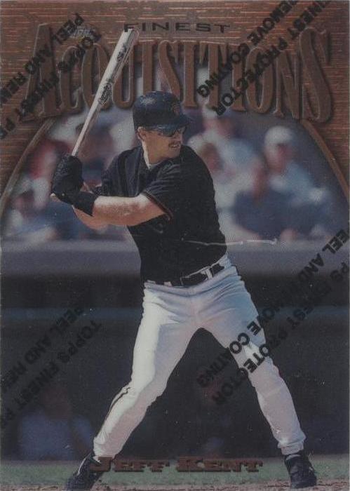 Topps Finest 1997 - Jeff Kent #254