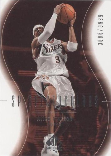 2003-04 SP Authentic - Allen Iverson #99