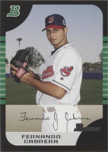 2005 Bowman Draft Picks & Prospects - Fernando Cabrera #BDP162
