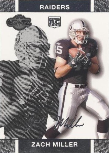 2007 Topps Co-Signers Zach Miller #75