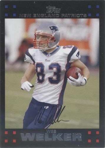 2007 Topps Wes Welker #157