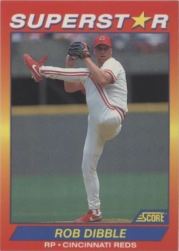 1992 Score 100 Hottest Players - Rob Dibble #41