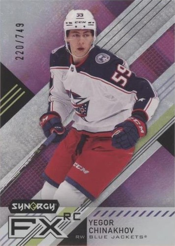 2021-22 Upper Deck Synergy - Yegor Chinakhov #FXR-YC