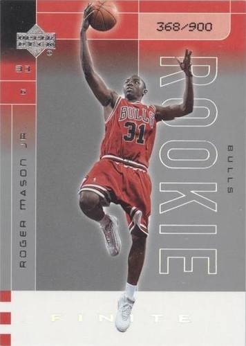 2002-03 Upper Deck Finite - Roger Mason Jr. #215