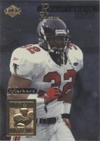 1998 Collector's Edge Supreme Season Review Jamal Anderson #1