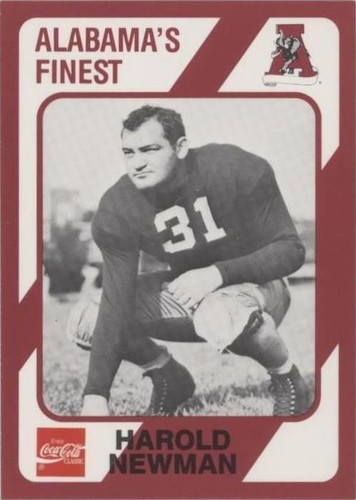 1989 Collegiate Collection Alabama Crimson Tide Harold Newman #205